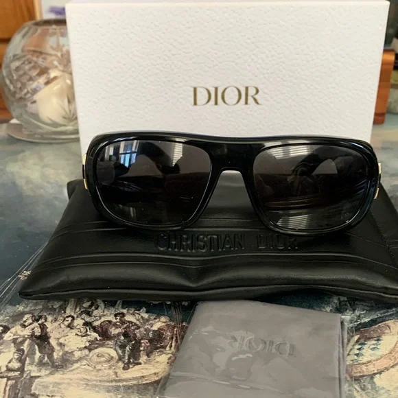 NWOT Christian Dior sunglasses Dior | Accessories | Christian Dior Cannage Blacksilver Nwot  main image 4